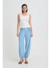 Pulz Casual Hose PZJILL Relaxed fit in Light Blue Denim