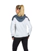 erima Damen Change By Erima Kapuzensweat in weiß/slate grey/schwarz