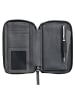 Leonhard Heyden Den Haag Handytasche Leder 11 cm grau