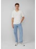 QS Polo-Shirt in 0210_ecru