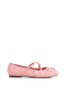 Wittchen Ballerinas Aus Kunstleder Mit Kristallen in Pink