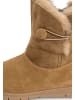 VITAFORM Veloursleder Stiefeletten in camel