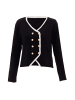 NAEMI Damen Strickjacke in Schwarz