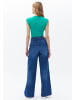 OXXO Röhrenhose MID BLUE DENIM