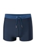 Schiesser Boxer-Badehose Ocean Swim in nachtblau