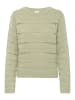 ICHI Strickpullover IHLALUHA Loose fit in Tea
