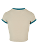 Urban Classics Cropped T-Shirts in softseagrass/watergreen