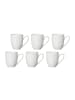 Ritzenhoff & Breker 6er Set Espressotassen Bianco 80 ml in weiß
