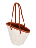 usha FESTIVAL Women Handbag in White Camel