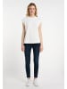 DreiMaster Damen Ärmelloses Sweatshirt in Wollweiss