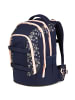 Satch pack Schulrucksack 45 cm in dark blue rose white