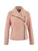 Carlo Colucci Lederjacke Dal Bella in Rosa