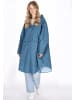 Schmuddelwedda Women Coat in dark aqua navy leo
