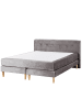 Beliani Doppelbett MARQUISE in Grau - (W) 171 x (H) 91 x (L) 213 cm