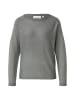 comma Pullover in grau silber - 0001