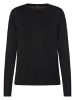 Zero  Feinstrickpullover mit Stehkragen in Black Beauty