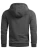 Alessandro Salvarini Jacke A. Salvarini Herren Kapuzenpullover AS123 in Duneklgrau