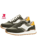 rieker Schnürschuhe in khaki/moor/offwhite