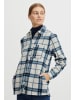 Oxmo Hemdjacke OXChia 21800105-ME  Hemdjacke mit Knopfleiste in Dunkelblau