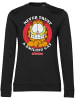 Garfield Pullover in Schwarz