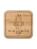 Mr. & Mrs. Panda Bierdeckel Krebs Astrologie mit Spruch in Transparent