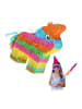 relaxdays Pinata in Bunt - (B)25x (H)27,5 x (T)7 cm