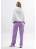 Tom Barron Freizeitanzug Two Color Tracksuit With Embroidery Oen Top in lila