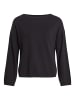 Vila Strickpullover in Black