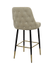 Kayoom Stuhl Barstuhl Moonlight in taupe