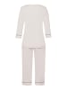 Hanro 3/4 Arm Pyjama Natural Comfort in almond