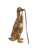 Beliani Tischleuchten ANATIS in Gold/Messing - (W) 17 x (H) 37 x (L) 19 cm