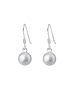 Alexander York Ohrringe BALL Diamant-Staub in 925 Sterling Silber, 2-tlg. in silber