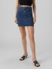 Vero Moda Denim Jeansrock hohe Taille in Blau