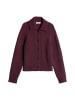 Marc O'Polo DENIM Chunky-Cardigan regular in Dark Red Melange