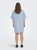 ONLY Carmakoma Kleid in Light Blue Denim