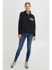 Oxmo Fleecejacke OXNyfine in Schwarz