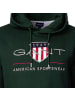 Gant Sweatshirt in Grün (Tartan Green)