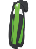 erima Kinder Trainingsjacke mit Kapuze in schwarz/green gecko