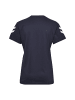 Hummel Logo T-Shirt Kurzarm Top aus Baumwolle HMLGO in Blau