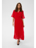CULTURE Kleid CUalvia Feminine in Fiery Red