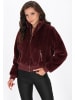 faina Women Jacket in burgundy