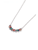 collezione alessandro Kurze Kette " Beth " in mehrfarbig