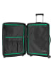 travelite Orbita 4 Rollen Kofferset 3-teilig mit Dehnfalte in grün