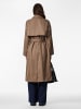 Pieces Trenchcoat in Brown Lentil