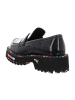 2GO FASHION Plateau Slipper in Schwarz