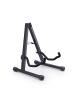 relaxdays Gitarrenständer in Schwarz - (B)29 x (H)39 x (T)31 cm