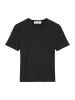 Marc O'Polo T-Shirt Minimal Hybrid in Schwarz