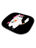 Mr. & Mrs. Panda Auto Hitzeschutz Einhorn Woodstock ohne Spruch in Schwarz