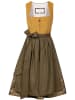 Edelnice Midi Dirndl Hanna Cord Gelb in gelb