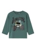 name it Langarmshirt Rundhals Monstertruck Longsleeve 3D Patch-Print in Grün